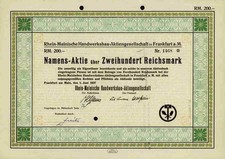 Rhein Mainische Handwerksbau