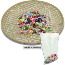 100-500g Acryl Perlen Mix Basteln Bunt Acrylperlen Acrylmix Mischung Perlenmix