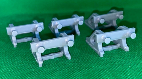 Prellbock 1 87 grau - h0, 1:87