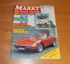Oldtimer Markt 11/90 Vincent, Ferrari 365 Daytona, Kaufber. Ford Badewanne.