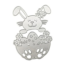 Osterhasen-Stanzformen Vorlage zum Prägen von Scrapbook-Album-Vorlagen