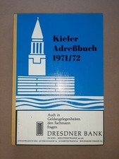 Kieler Adreßbuch 1971/72