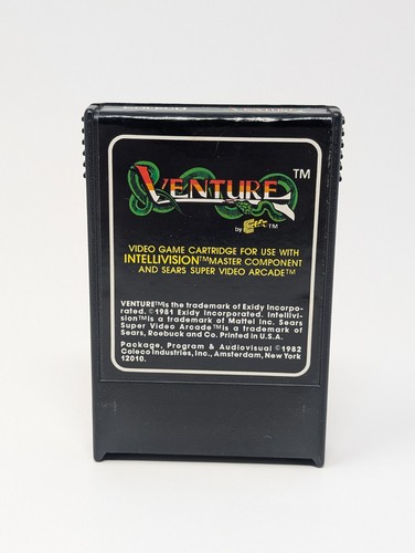 Venture - (intellivision,, 1982)