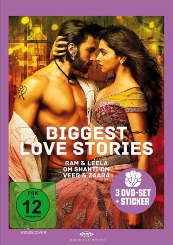 Dvds biggest love stories - dvds, *