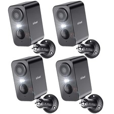 Überwachungskamera Aussen/Innen Farbnachtsicht WLAN Kabellose Kamera Überwachung