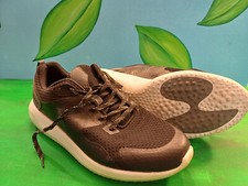 Golfschuhe, Gr. 43 - schwarz-weiß - mit Noppensohle f. d. guten Halt, kaum getra