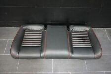 Dodge Challenger Rücksitzbank Rücksitz Bank Sitzfläche schwarz rot Leder