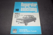 Reparaturanleitung Reparaturhandbuch NSU Prinz / Typ 110 / NSU 1200