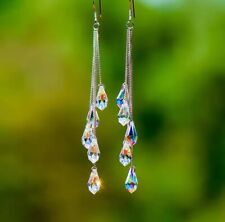 Lange Ohrstecker Ohrhänger  Sterling Silber 925 Damen Ohrringe