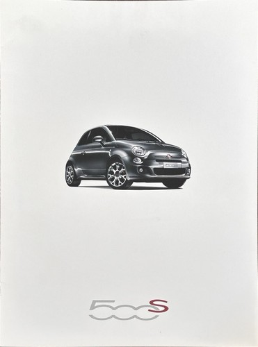 Fiat 500 prospekt - prospekt, brochure