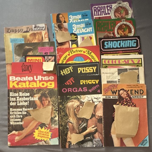 Vintage erotik hefte sammlung - vintage,