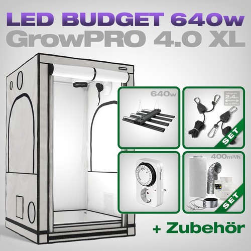 Growpro led growbox set - led,