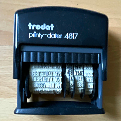 Trodat printy dater 4817 - trodat,