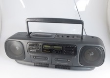 SONY CFD-125L CD-PLAYER - KASSETTEN-RECORDER - RADIO BOOMBOX GHETTOBLASTER @