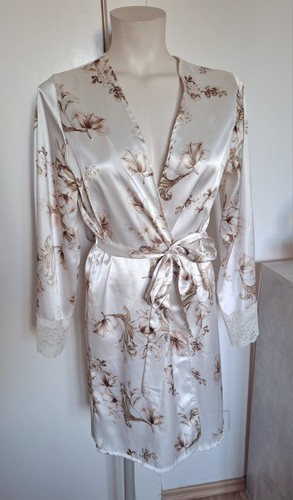Satinartiger kimono - satinartiger,