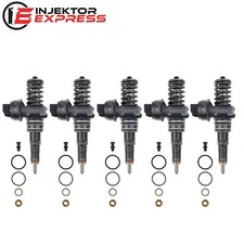 5x 0414720309 Pumpe Düse Einheit PDE VW Multivan Transporter 2.5 TDI 07Z130073N