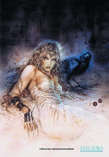 Luis royo flagge fahne women - luis,