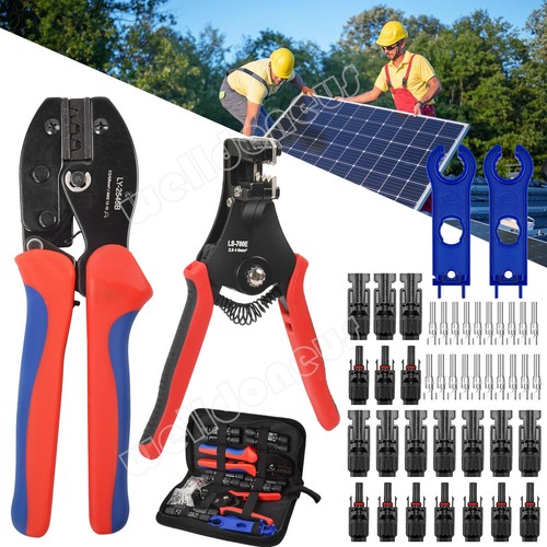 Solarstecker crimpzange set - solarstecker, pv