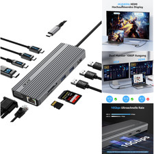 USB C Dockingstation 11 IN 1