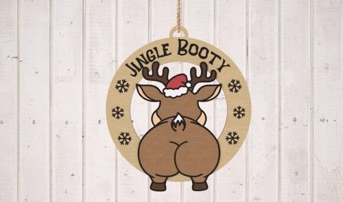 Lustige weihnachtsdeko rentier - lustige,