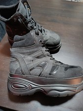 Catwalk Plateau Schuhe Schwarz