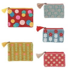 Samttäschchen Make-up Täschchen Overbeck and Friends Etui Reißverschluss