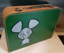 kleiner alter Vintage Puppenkoffer Kinder Koffer Spielzeug DDR Zeit OSTALGIE PUR