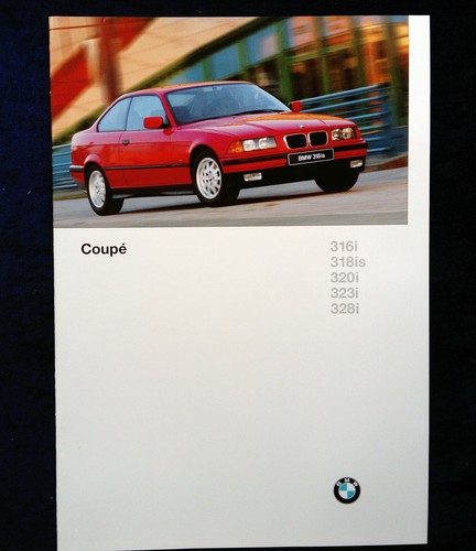 Bmw 3er coupe prospekt - 36,