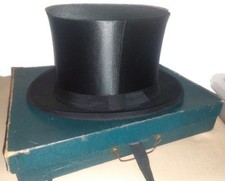 💖 Zylinder Chapeau Claque + Hutschachtel Weissbach? 💖