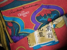 Christian Fischbacher pour Elegance Paris Tuch SEIDE Carre 87x87  - rar