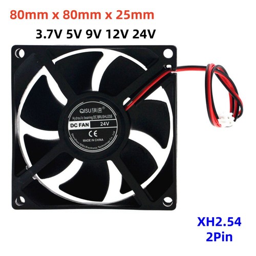 Leise ventilator 80mm - pc,