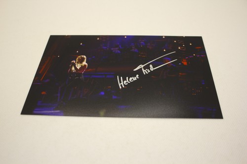 Helene fischer signed foto - foto, ca
