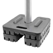 2x Pavillon Stahlgewicht Kunststoff-Gewichte für Zelte Standfuß Set 12kg pro Stk