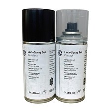 300 ml [113€/Liter] Neu Original Lackspray Set black magic-perleffekt VW LC9Z
