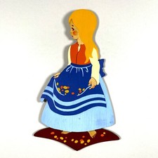 1950er Märchenholzbild