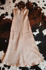 Vera Mont Abendkleid Champagner Gr. 40 Schulterfrei  mit passender Stola