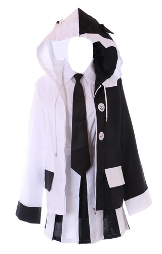 211 monokuma schwarz weiß - schwarz,