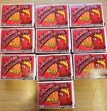 Silber Knallteufel, 500 Stück/ 10 Packungen Knallerbsen für Party, Geburtstag et