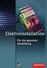 Elektroinstallation für die gesamte Buch Westermann Schulbuchverlag