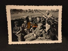 altes Foto 2 cm FLAK Soldat