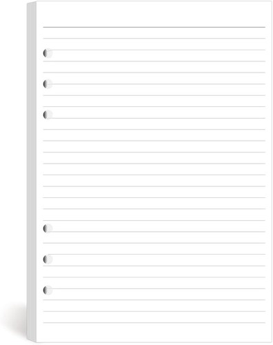 Liniertes papier 100 - a5,