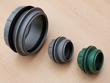 HT - Schraubanschluß Regentonnen / Wasserfässer versch. Größen