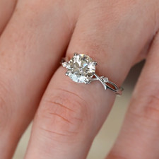 Verlobungsring Platin 950 IGI