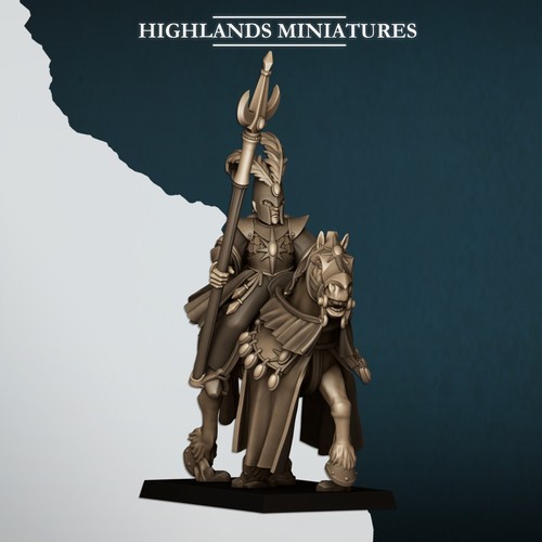 Aegean elves mounted - 1x,