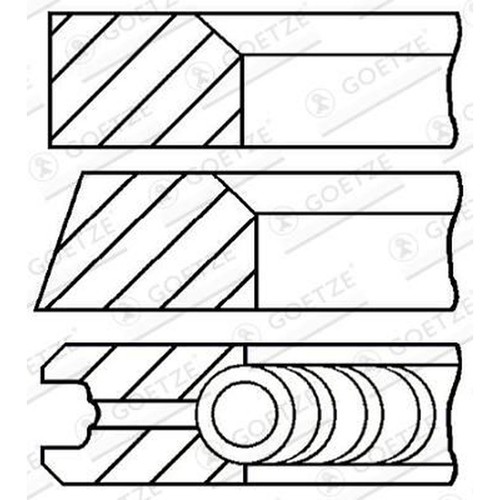 Goetze engine 405200 00 - engine, 08-405200-00