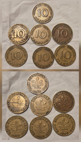 Pfennig 1949 - 10,