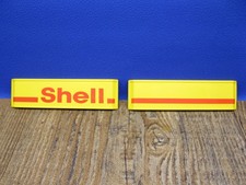 2x Schild aus 3014 Shell Tankstelle Ersatzteil Playmobil PF681