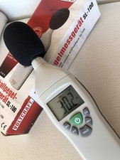 VOLTCRAFT Schallpegel-Messgerät SL-100    30 - 130 dB 31.5 Hz - 8 kHz