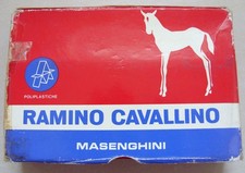 Italienisches Kartenspiel von Masenghini, Ramino Cavallino, kunststoffbeschichte