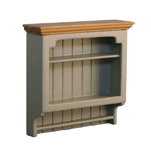 Puppenhaus grau kiefer - grau, &